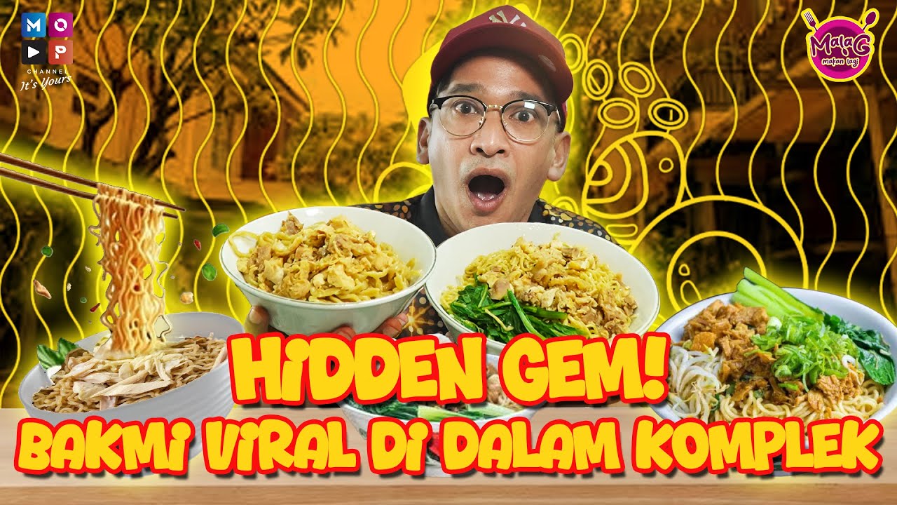 MALAG MOP - BAKMI VIRAL DI DALAM KOMPLEK, LANGGANAN BANYAK ARTIS?! WAJIB COBA!!