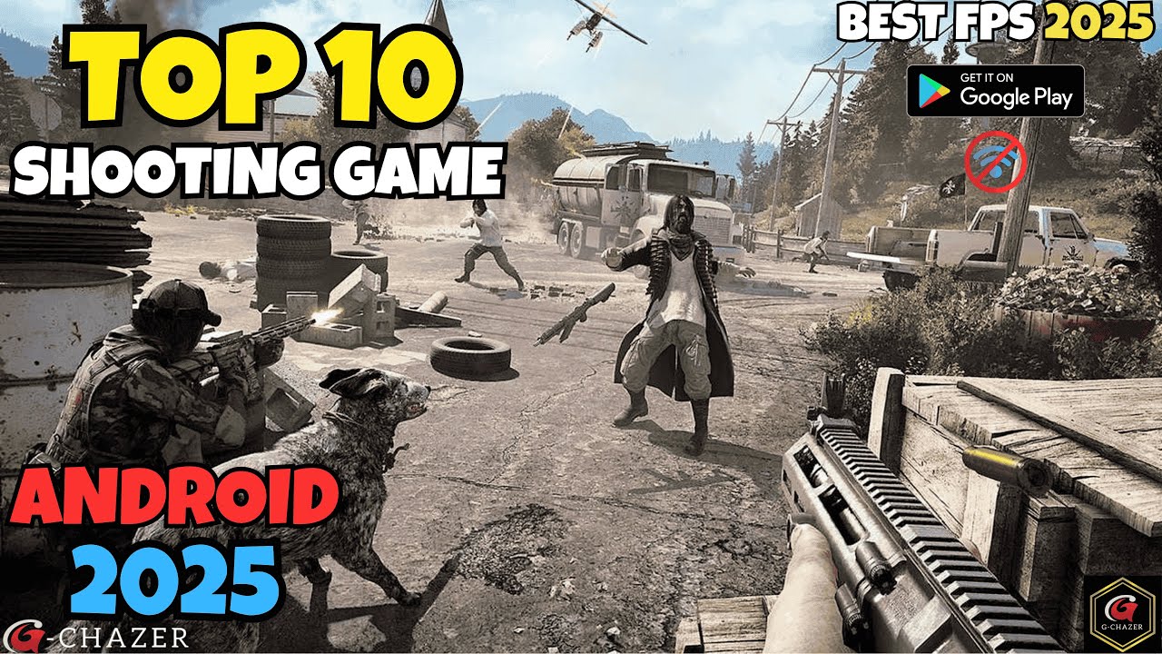 Top 10 Best Shooting Games Like Battlefield 6 for Android 2025 | Online & Offline