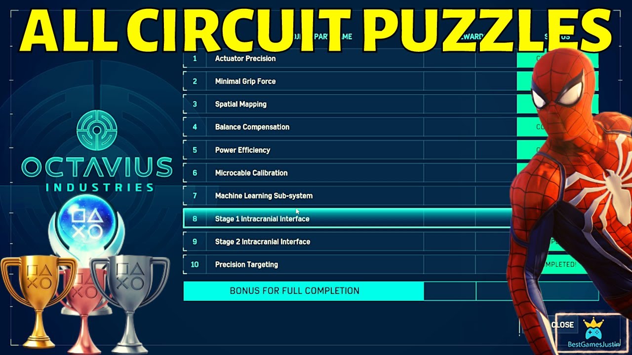 Все 10 решений головоломок проекта Octavius Industries Lab. Решите все головоломки Октавиуса.