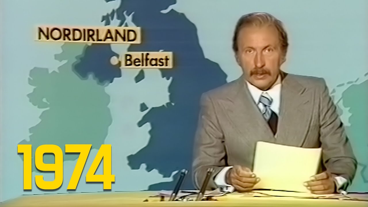 ARD Tagesschau 20:00 Uhr mit Karl-Heinz Köpcke (20.04.1974)