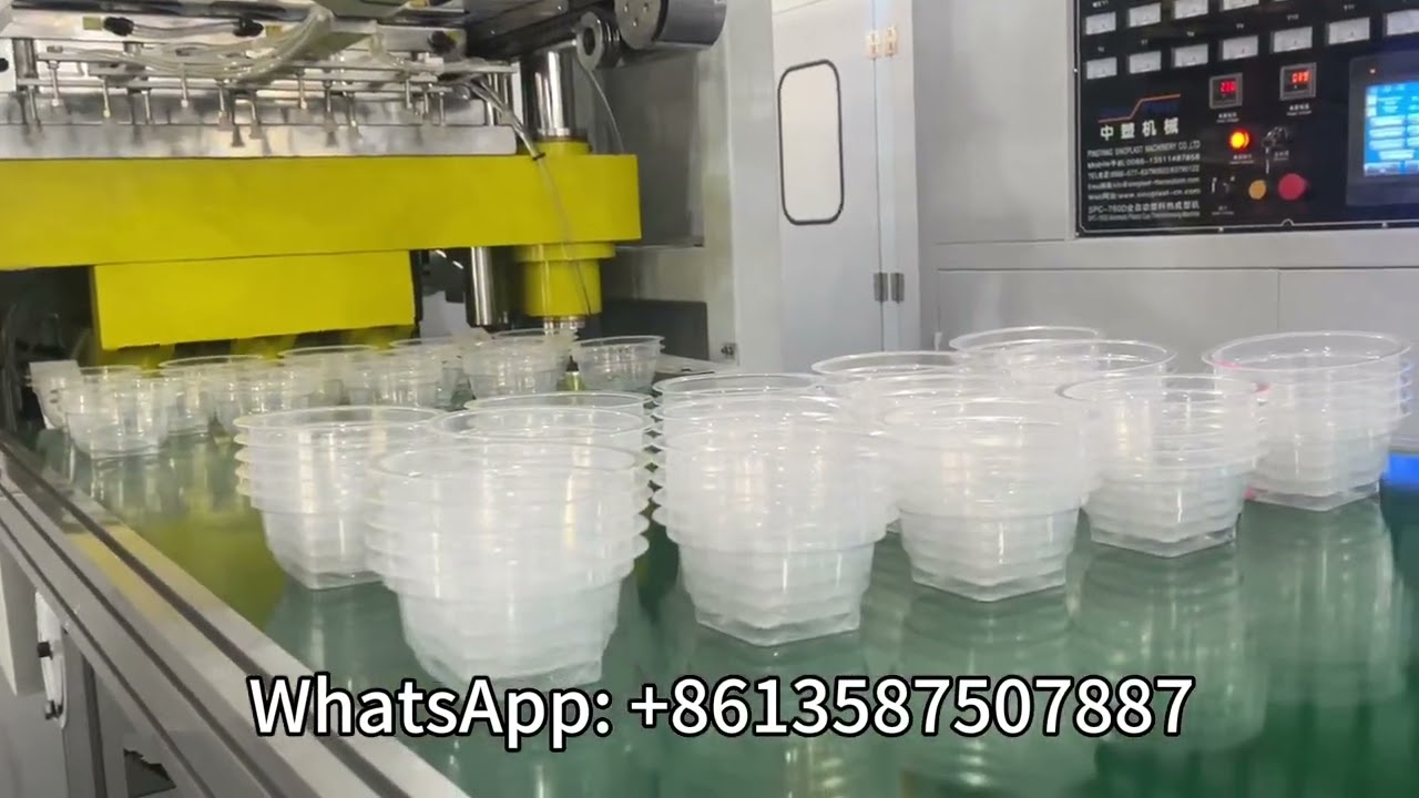 How to make PP Bowls By One Station Thermoforming Machine ?