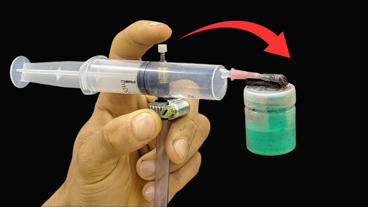 Tips for Creators! Ingenious Way To Make A Paint Sprayer With A Pen