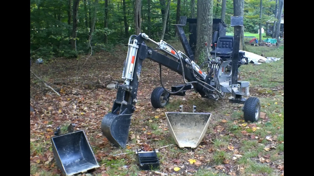 Jansen MB300 Towable Backhoe One Year Review - Buckets, Thumb, Issues and praises.