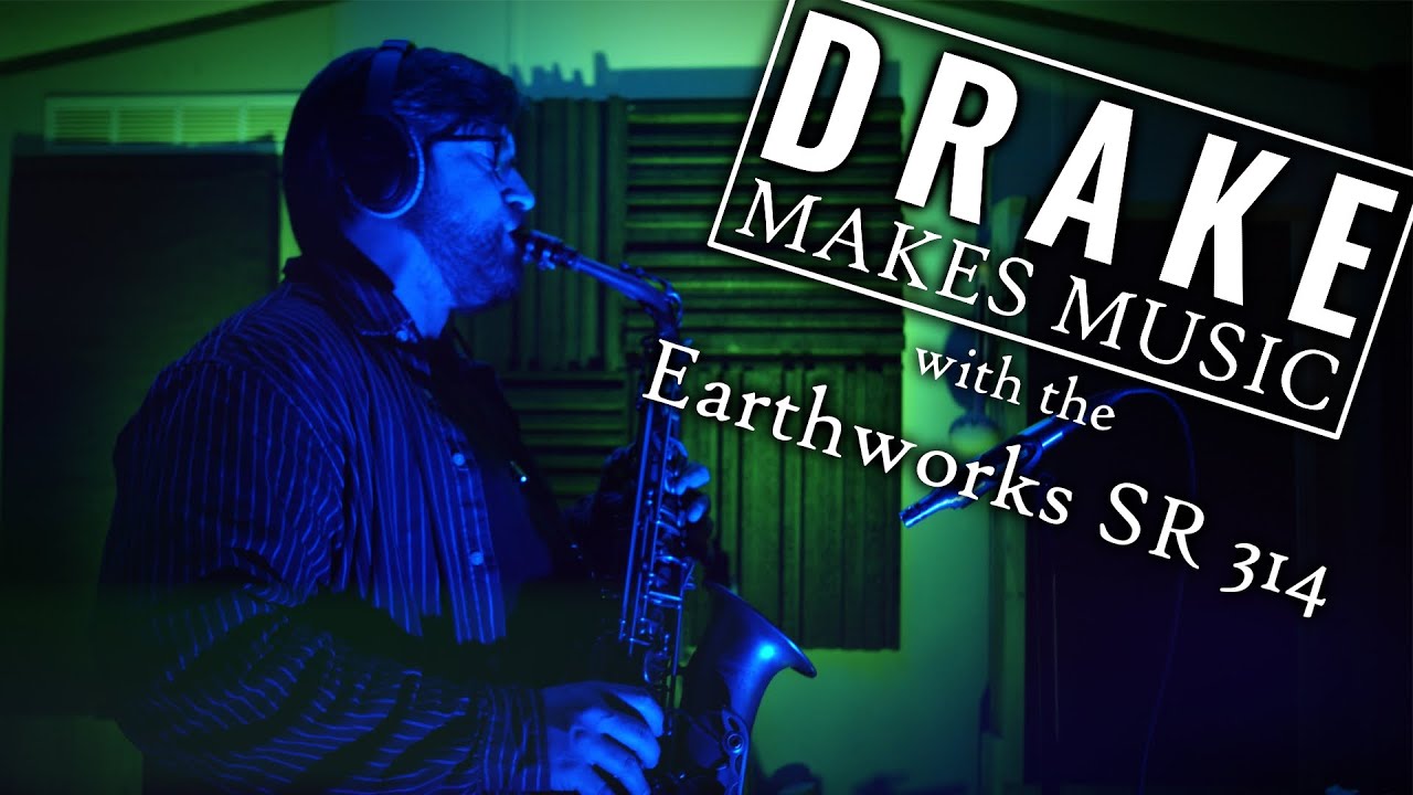 Drake Makes Music with the Earthworks SR 314 Microphone