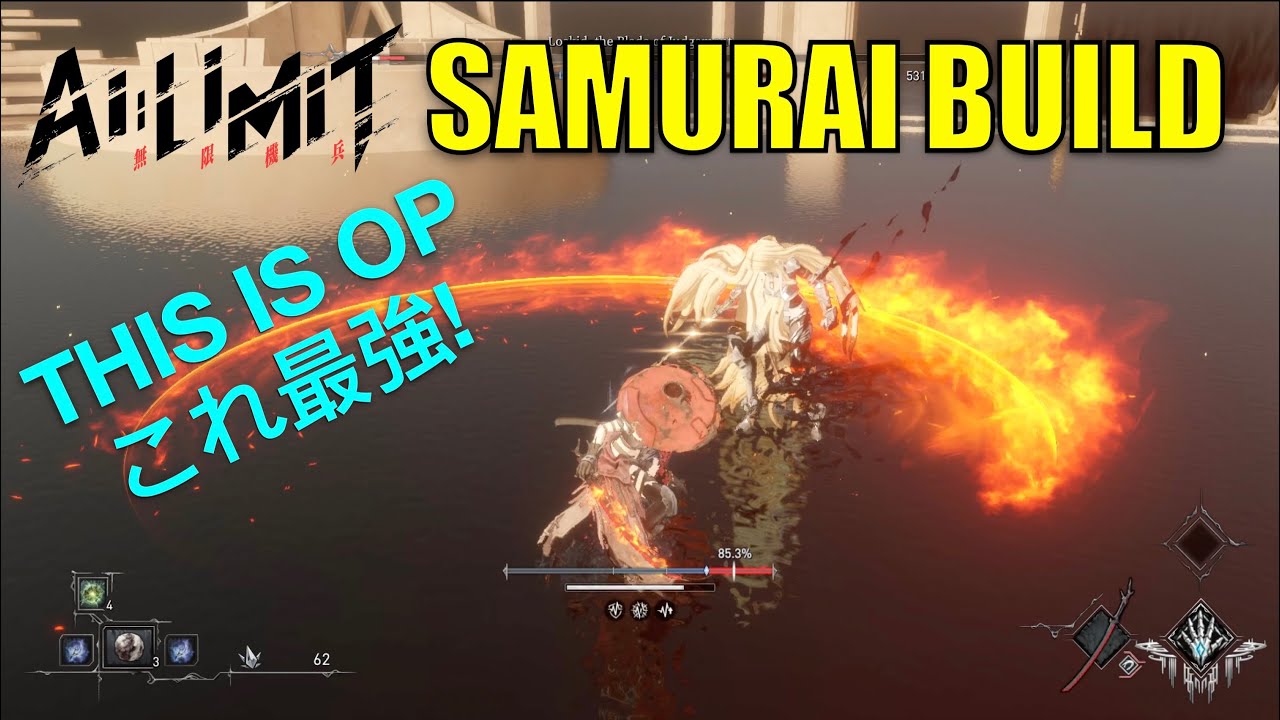 AI Limit Loskid, the Son and the Blade of Judgement | Samurai "Katana" Build