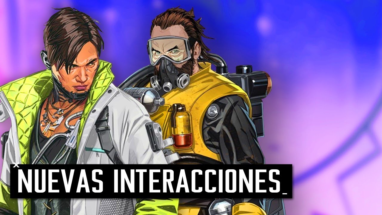 •NUEVAS• Caustic y Crypto... Interacciones Apex Legends #Shockwave | Season 22 Apex Legends |