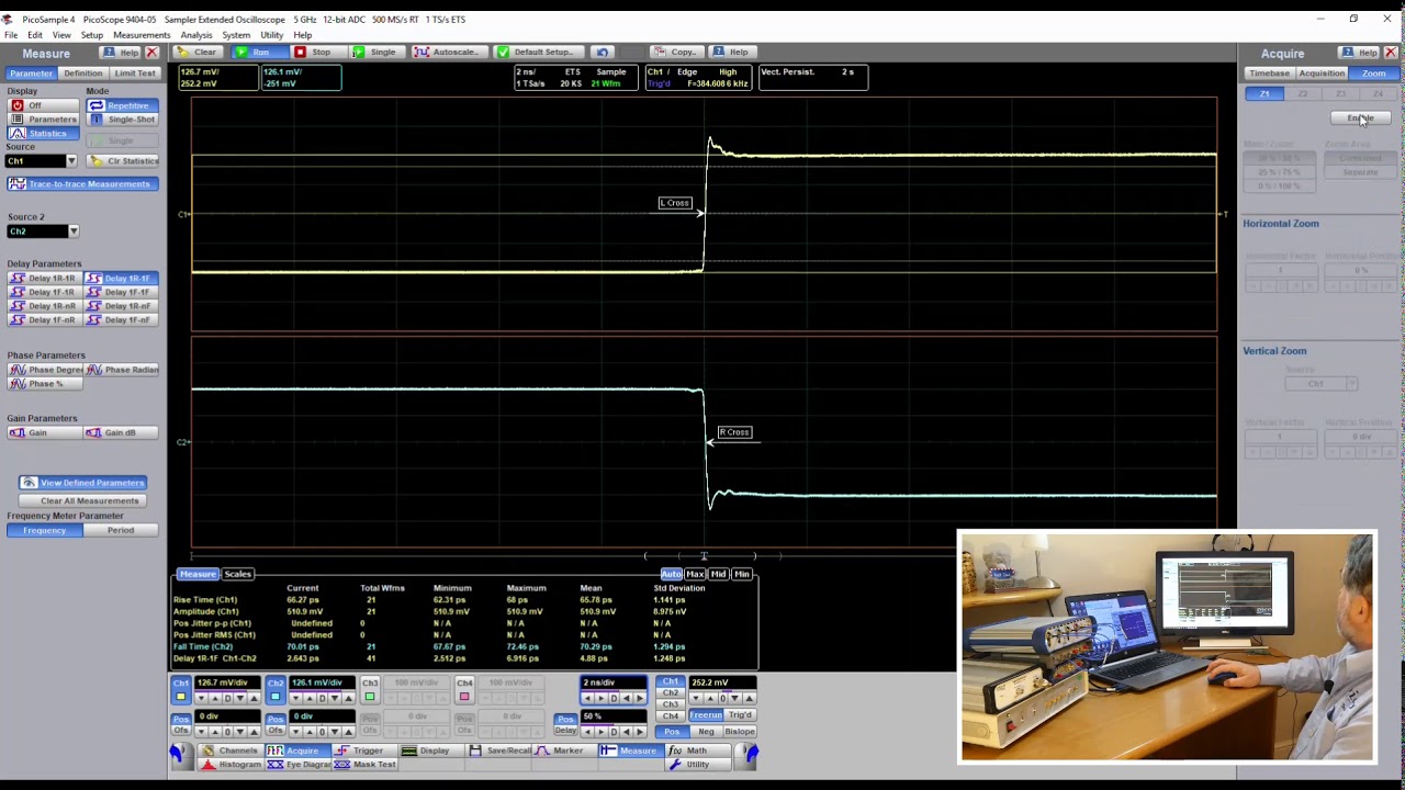 PicoScope 9404-05 and PicoSample 4 introduction