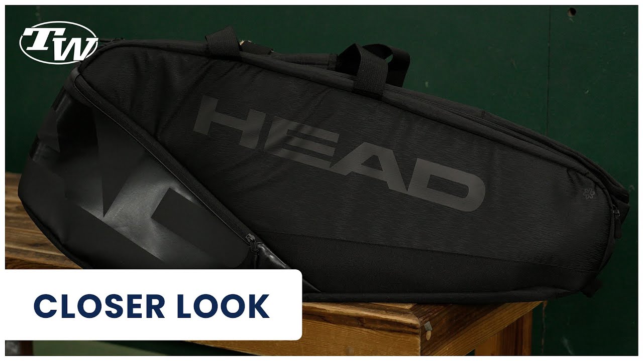 Created as a part of the Legend collection, the Head Pro X Legend Racquet Bag can carry 9 racquets