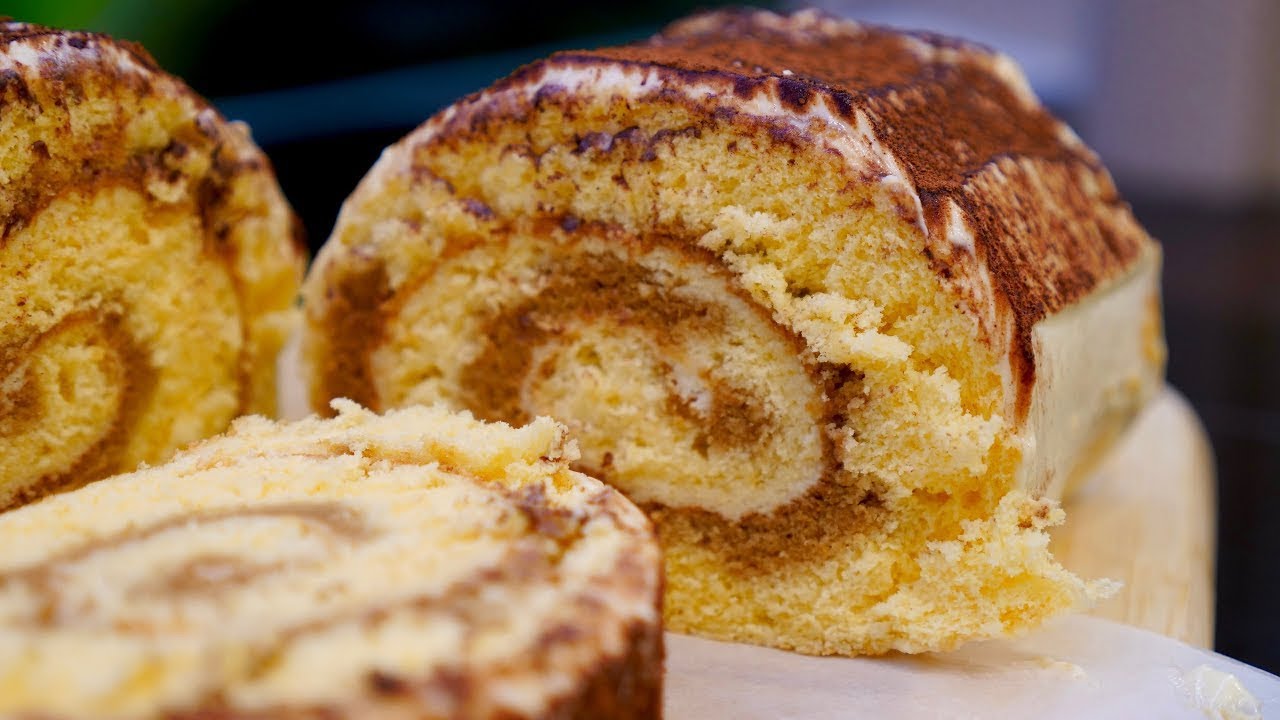 Super einfache Tiramisu Rolle