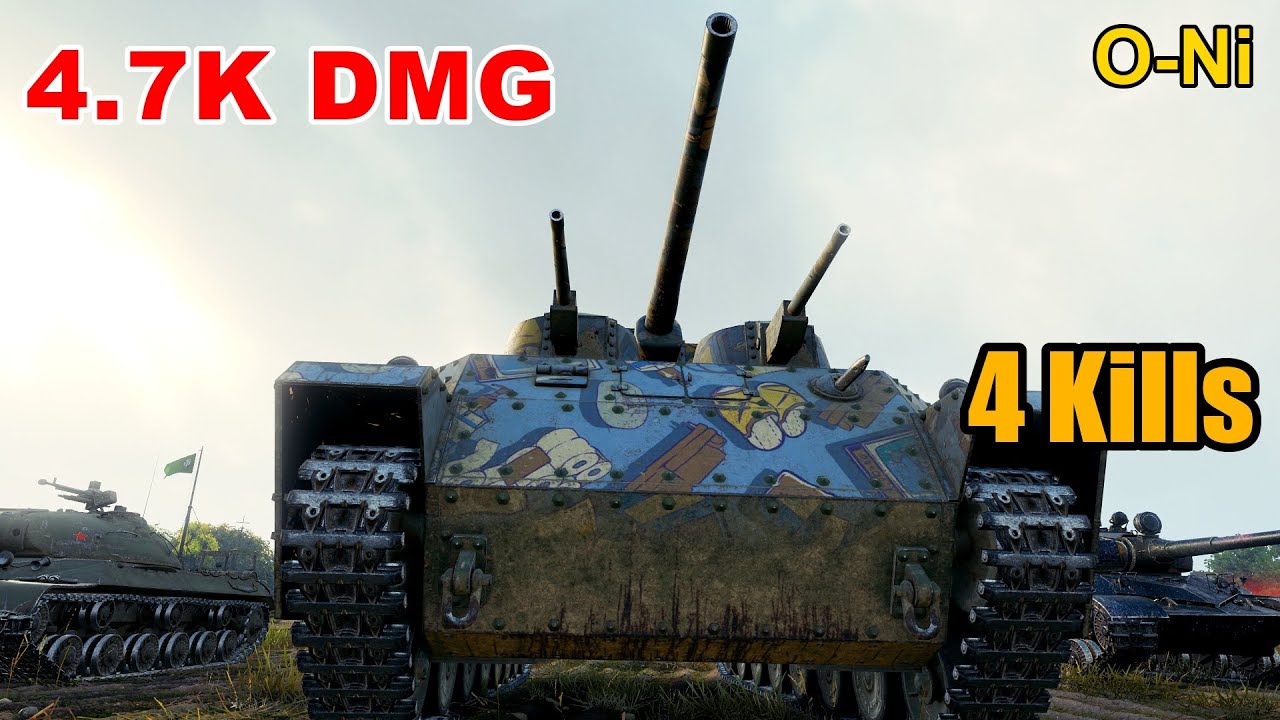 O-Ni - 4.7K Damage - 4 Kills - Map: Live Oaks - Player: DragonWarior23 - Server: EU | World of Tanks