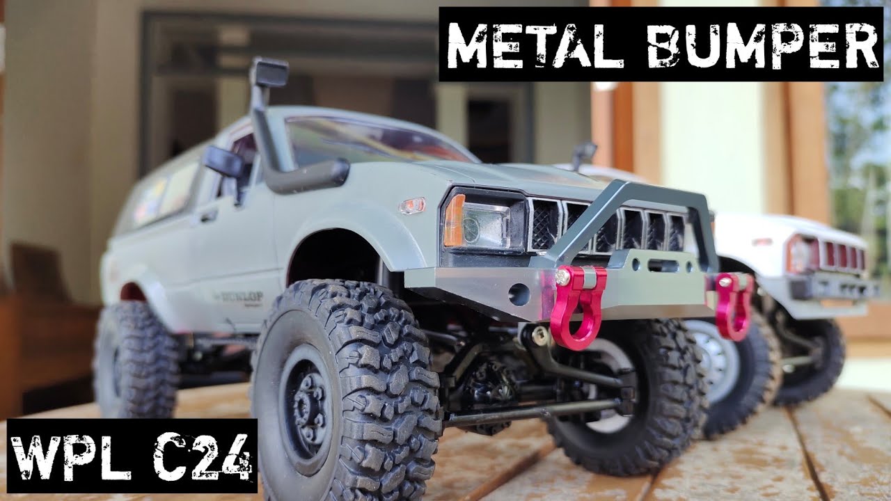 Unboxing metal bumper WPL C24-1