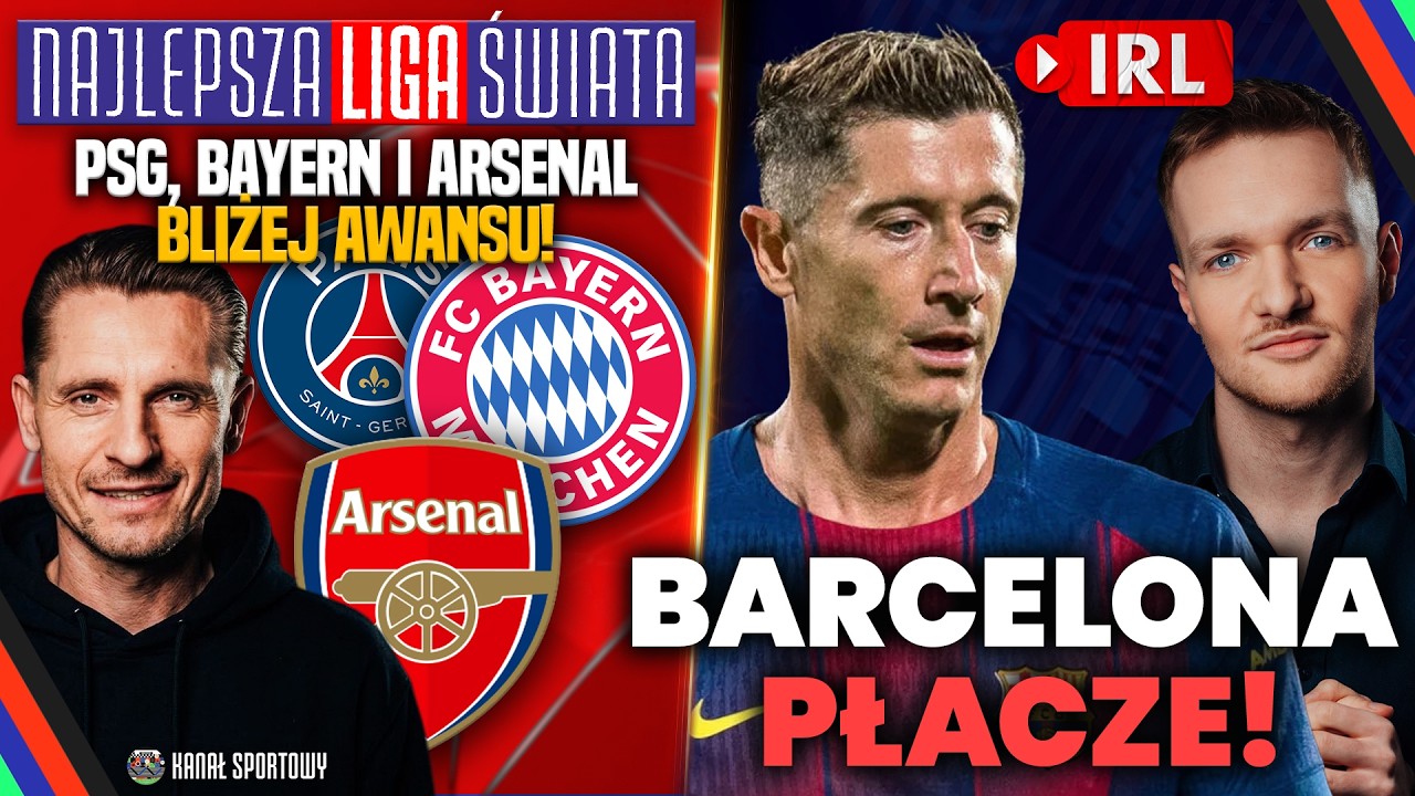 BARCELONA SKRZYWDZONA? PSG - LIVERPOOL 2:0, REAL POWALCZY O ODROBIENIE STRAT! LIGA MISTRZ&Oacute;W