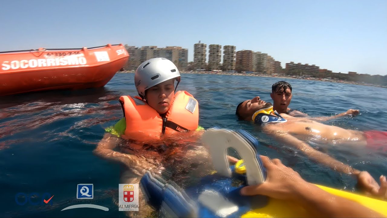Simulacro de TRAUMATISMO en PLAYAS DE ALMERIA (2021)