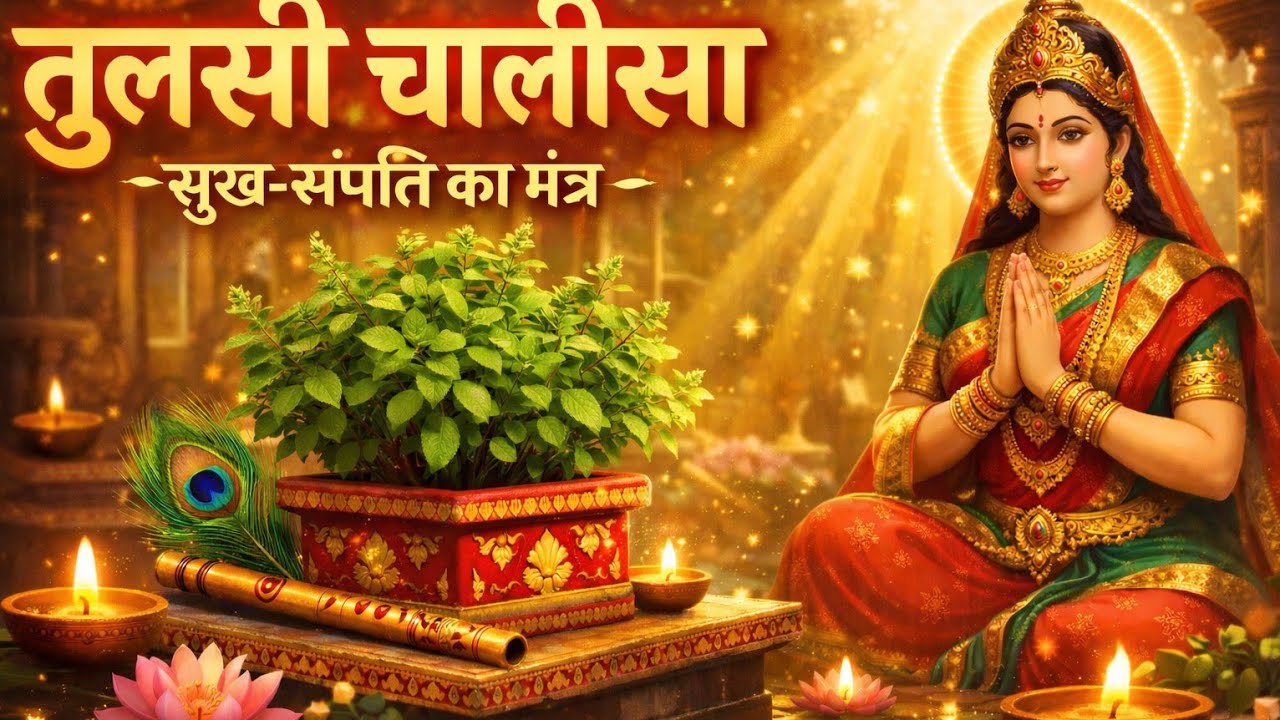 Tulsi Chalisa 🌿 मनोकामना पूर्ण करने वाला पाठ 🙏Peace, Prosperity & Divine Blessings