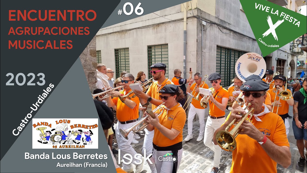Banda Lous Berretes | XV Encuentro de Agrupaciones | Semana Grande 2023 | #summerLesk