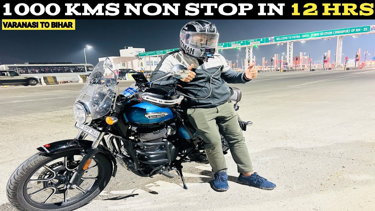 1000KM Non-Stop Ride on a Royal Enfield Meteor 350