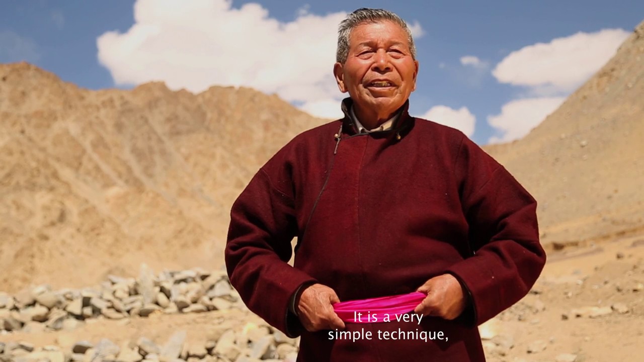 Meet the Ice Man of ladakh who has Created 12 artificial glaciers