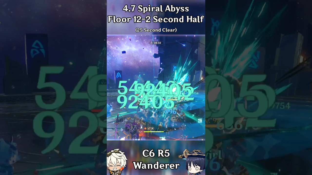 C6 R5 Wanderer 4.7 Spiral Abyss 12-2 Second Half