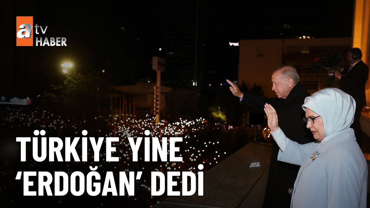 Milletin tercihi Erdoğan oldu - atv Ana Haber 15 Mayıs 2023