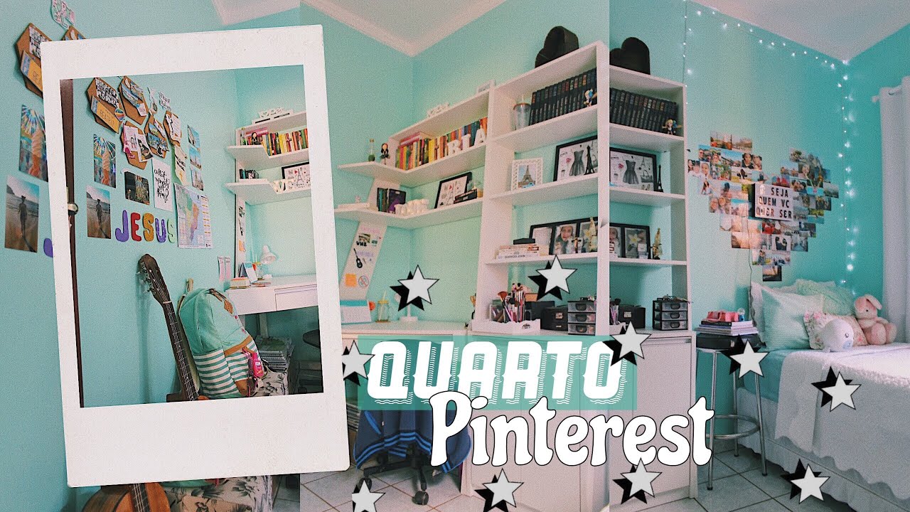 Decoração de quarto inspirada no PINTEREST!