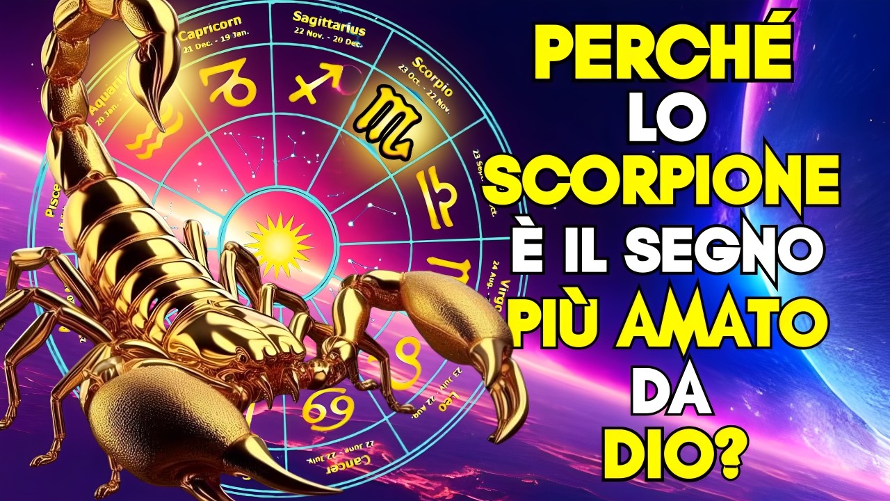 I SEGRETI NASCOSTI che rendono lo SCORPIONE il segno più amato da DIO!