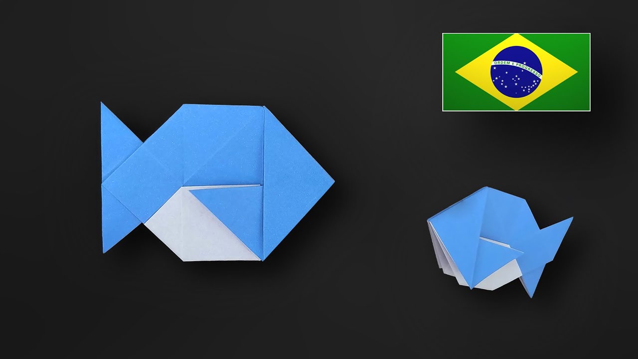Como Fazer um Peixe de Origami: Passo a Passo Simples!