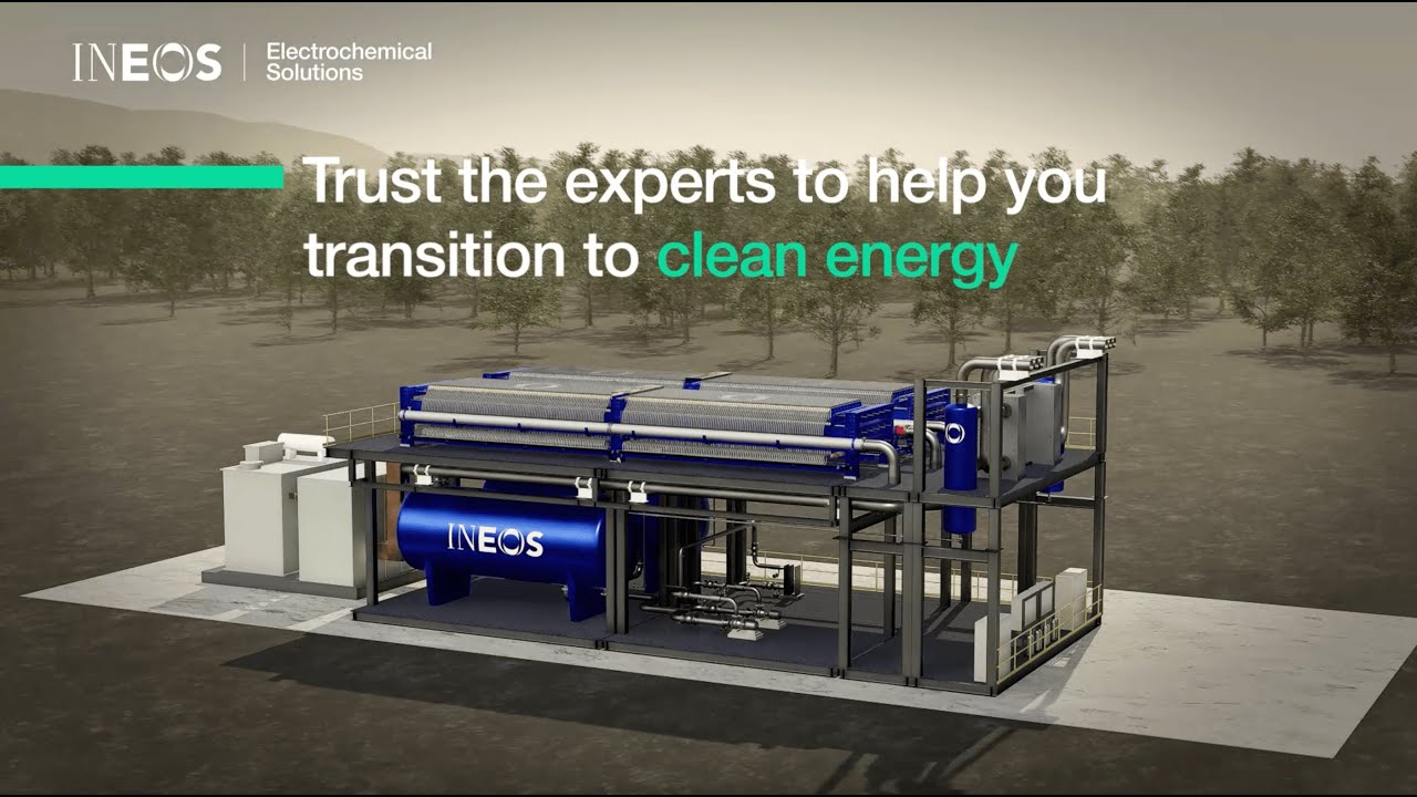 Hydraeon Alkaline Water Electrolyser for Green Hydrogen Applications | INEOS