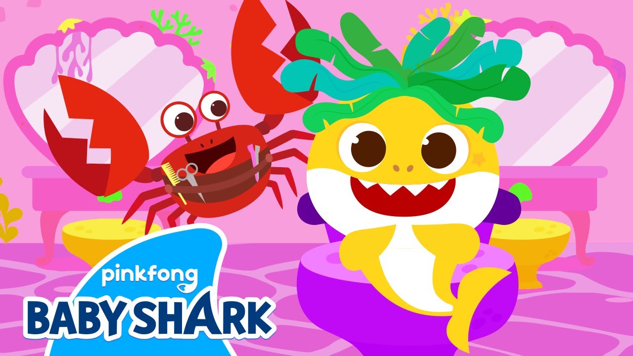 💇&zwj;♀️ Baby Shark's First Beauty Salon | Pretend Play | Playtime Songs | Baby Shark Official