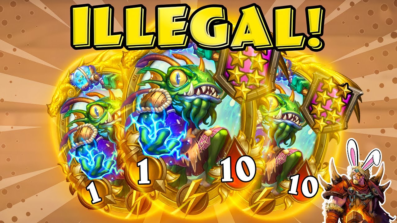 ILLEGAL Murloc Comp! | Hearthstone Battlegrounds