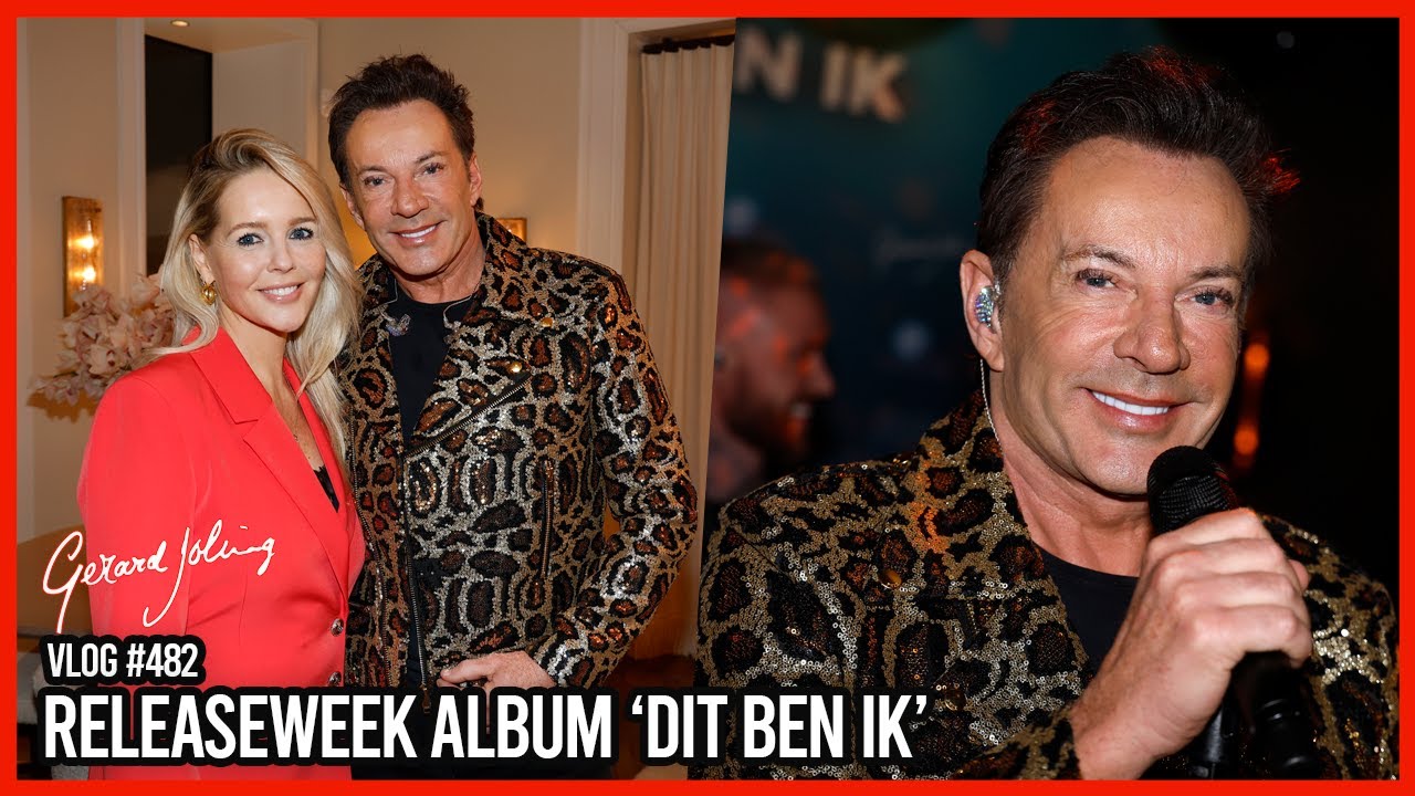 RELEASEWEEK ALBUM 'DIT BEN IK' - GERARD JOLING - VLOG #482