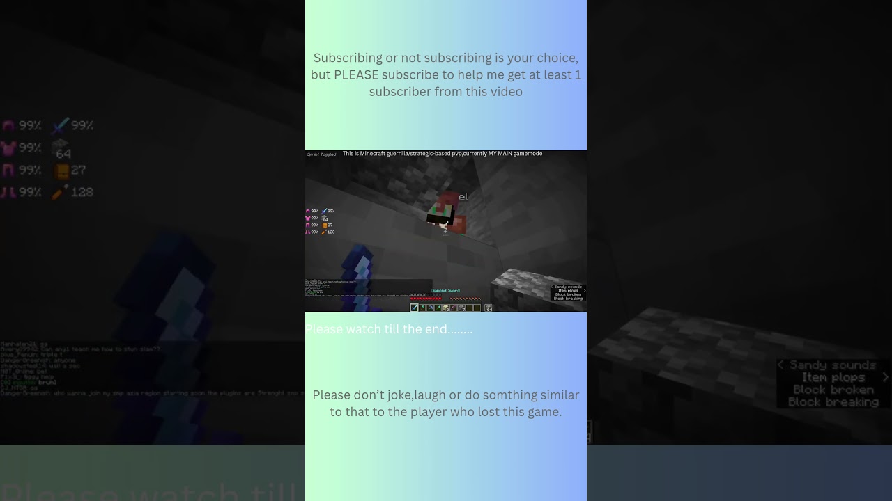 Minecraft PVP video (2406th pvp video clip) (v1.21.11）