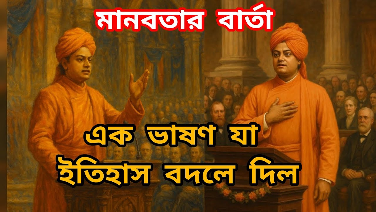 বিবেকানন্দের শিকাগো ভাষণ – যে মুহূর্তে বিশ্ব কেঁপে উঠেছিল | @Sujoyneel #swamivivekananda #mythology
