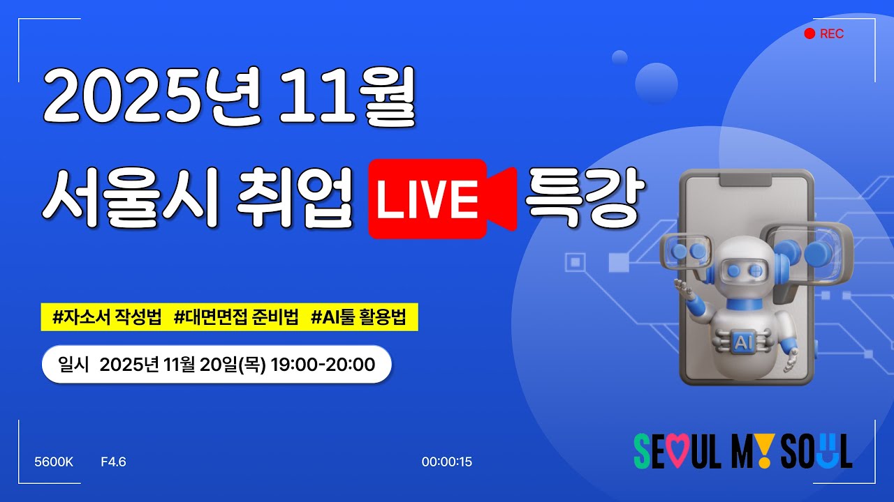 2025년 11월 서울시 취업 LIVE 특강 (2차)