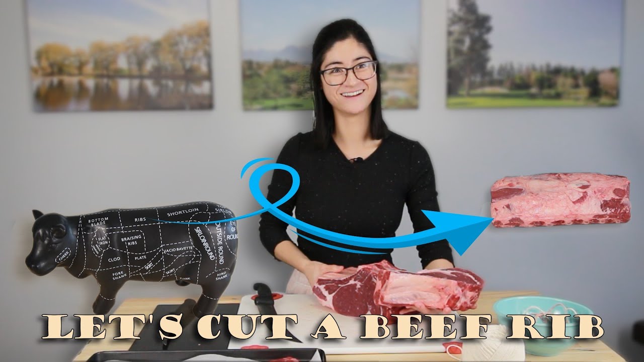 How To Cut A Whole Beef Rib | Butchery At Home