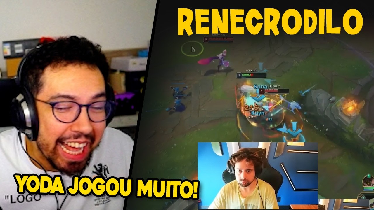 YETZ REACT RENECRODILO | A VOLTA DO PRIME YODINHA?