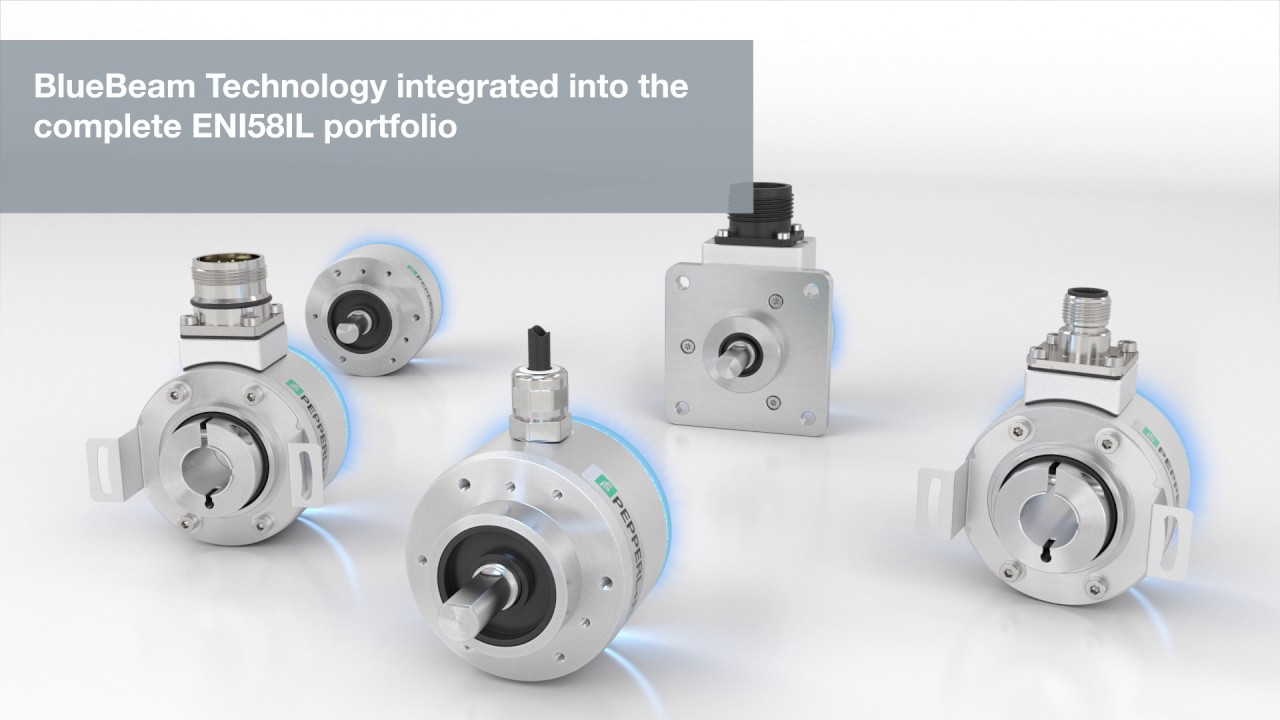 Incremental Rotary Encoders ENI58IL with BlueBeam Technology