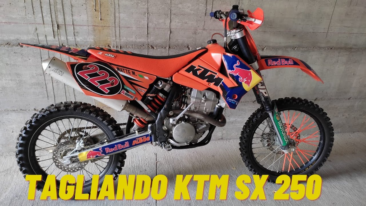 tagliando Ktm sx 250 f 2006
