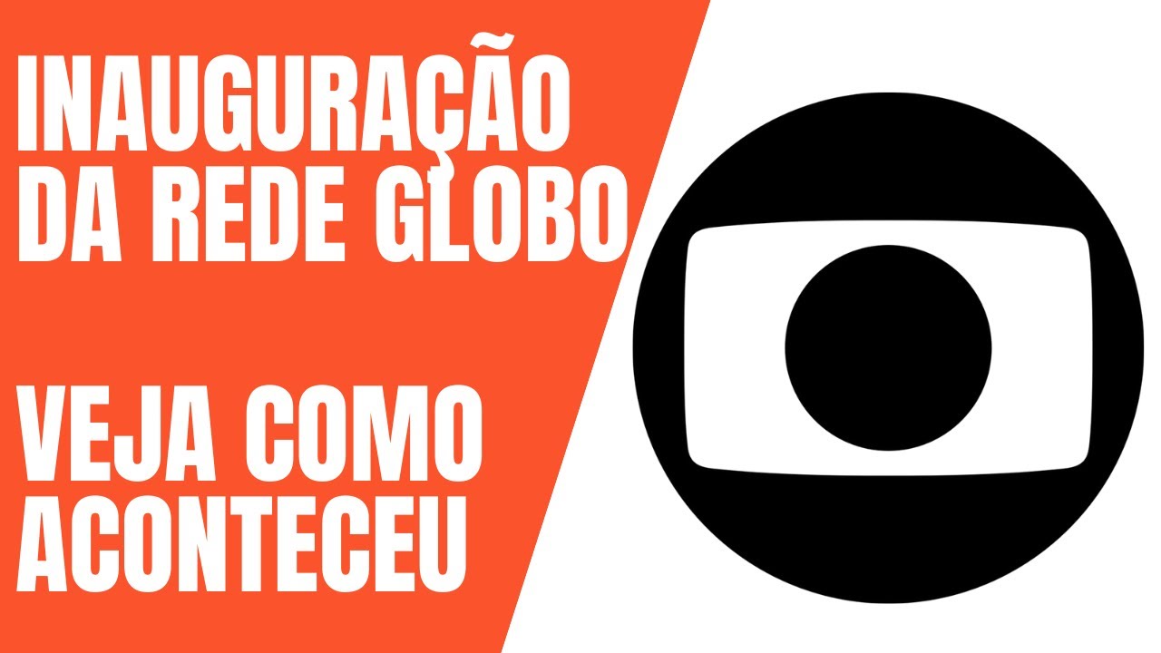 Inauguração da TV Globo | 1965 #redeglobo #tvglobo