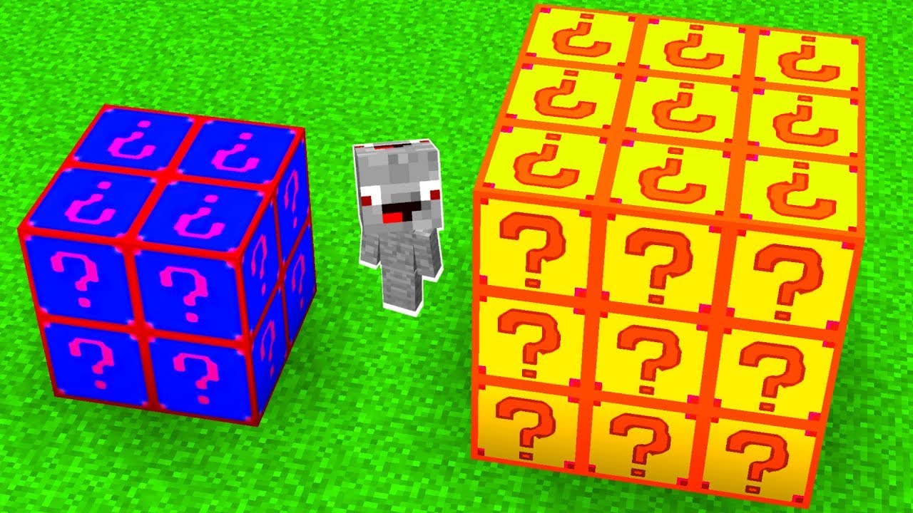 ich spiele das erste mal lucky block bedwars