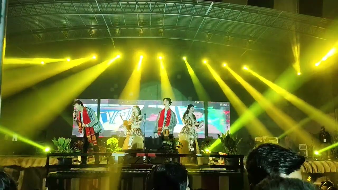 Karbi youths festival in Last night @jonthivlogs 