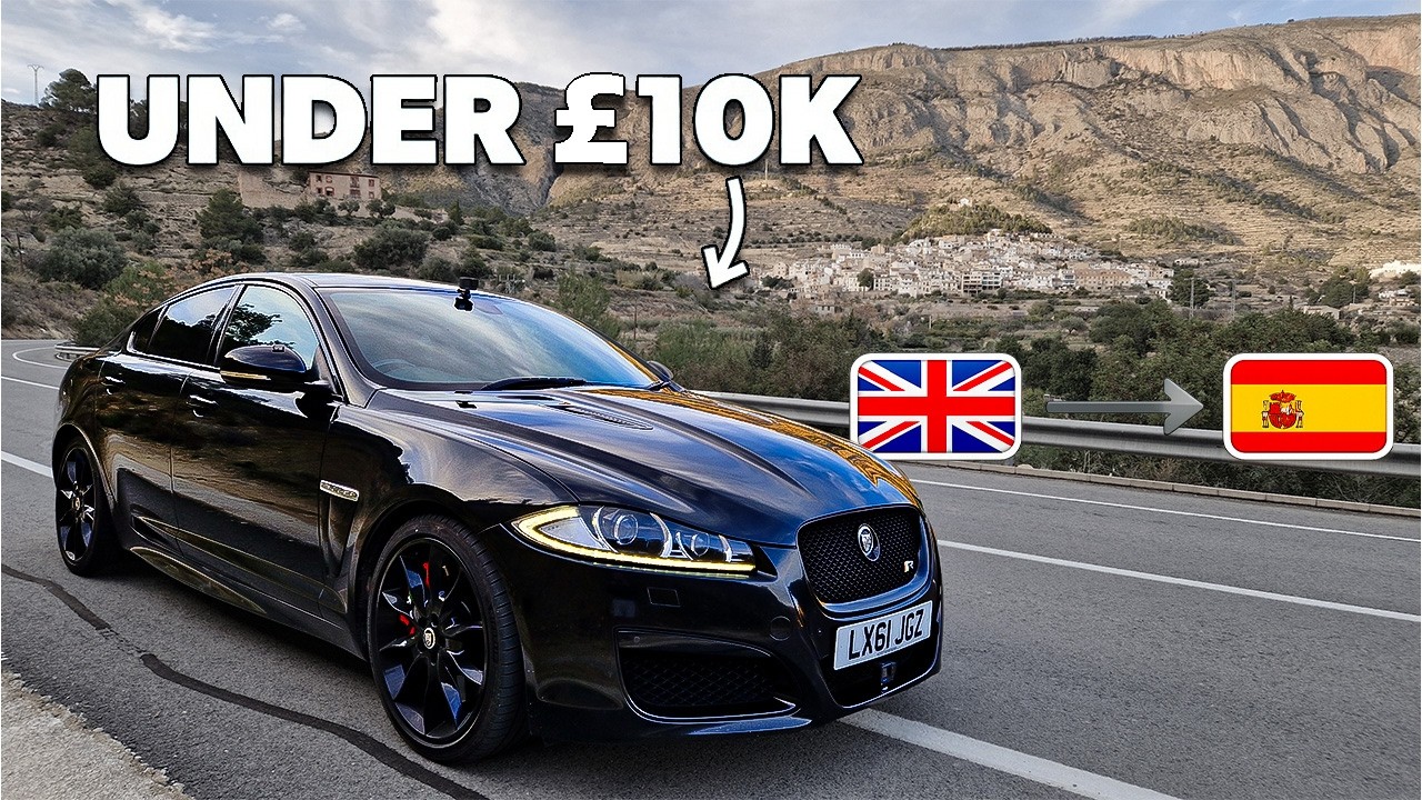 Can a 500bhp £10K Jaguar XFR Survive a UK to Spain Road Trip!?