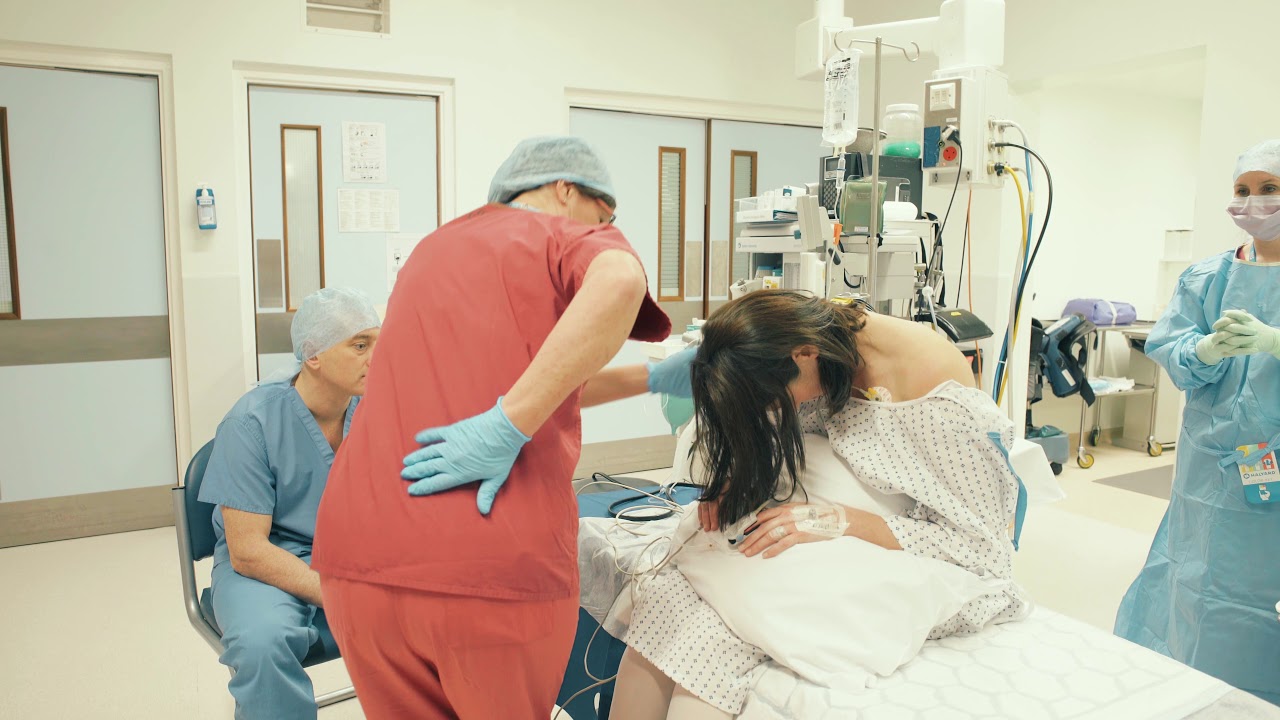 Having a planned caesarean section at St Michael's Hospital