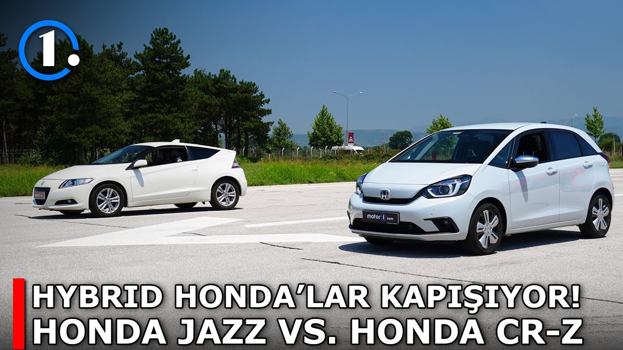 Hybrid Honda'lar Kapışıyor! | Honda CR-Z vs. Honda Jazz | Drag & Rolling Yarışı