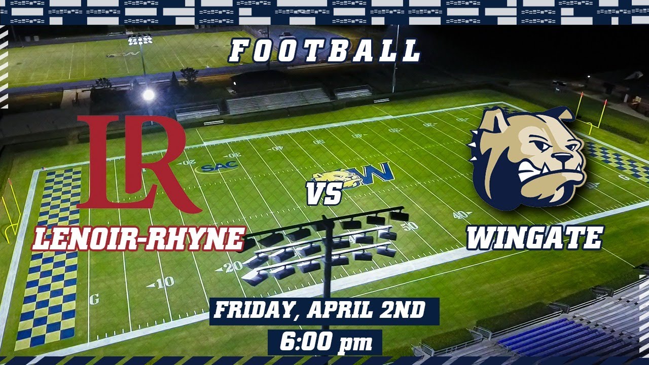 2021 South Atlantic Conference Football- Lenoir-Rhyne at Wingate