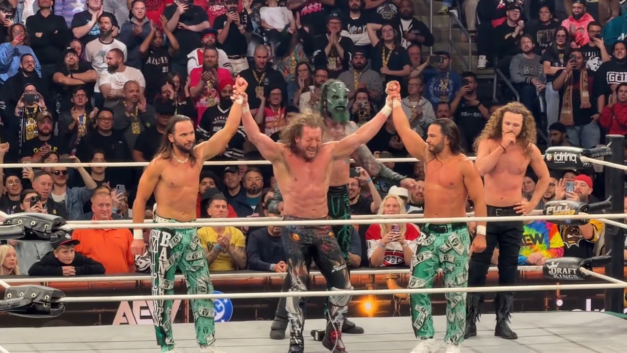 &laquo;Молодые баксы&raquo; спасают Кенни Омегу на AEW Full Gear 2025 #aew