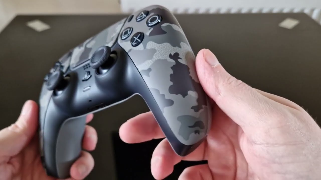 Premierowy Unboxing PS5 DualSense - Grey Camouflage - Szary Kamuflaż