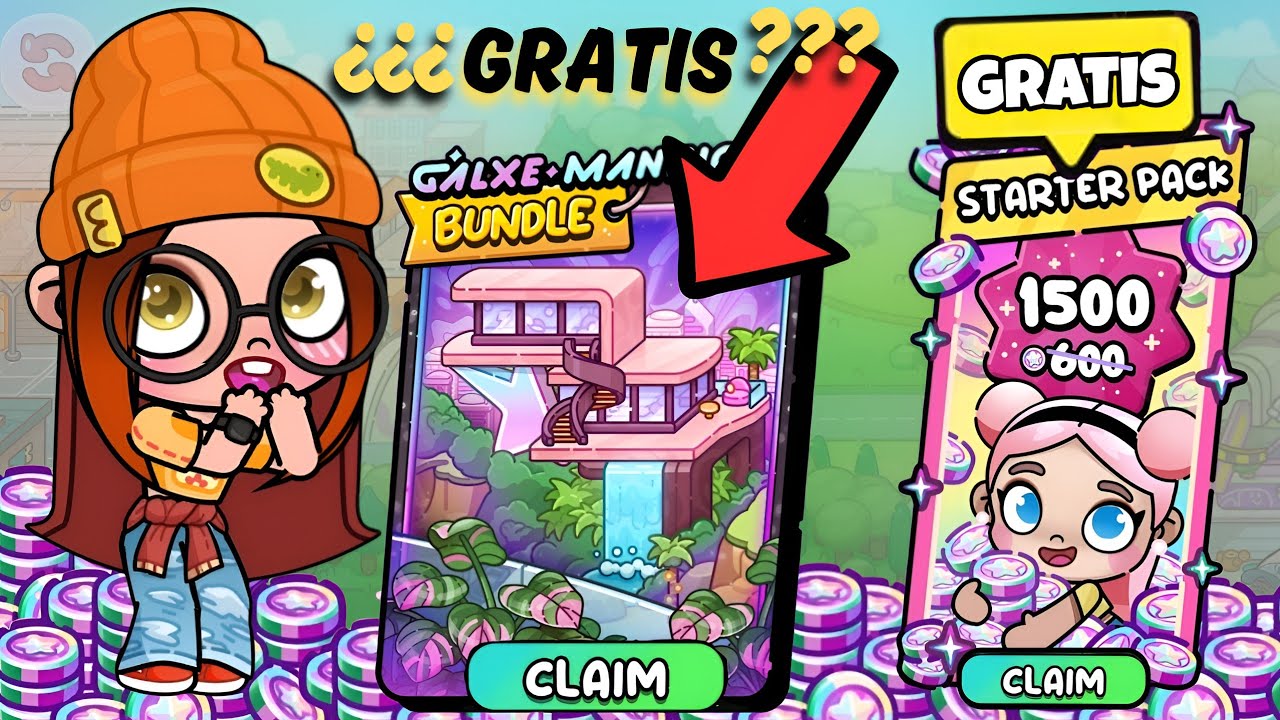 1500 AW COINS 💰 GRATIS 🎁 GALXE MANSION EN AVATAR WORLD