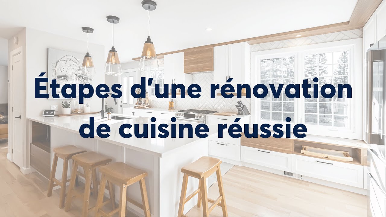 Les étapes d'une rénovation de cuisine réussie