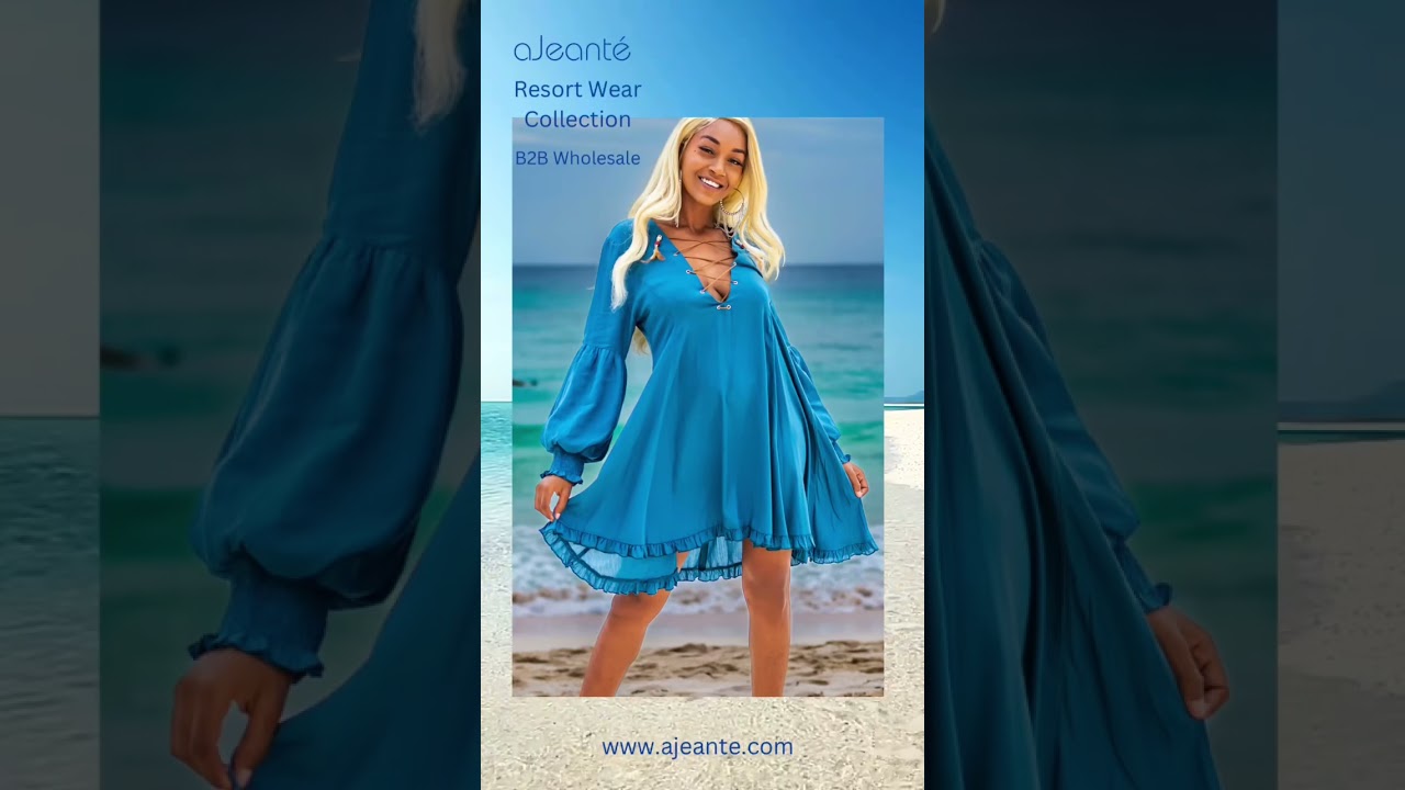 Resort wear by Caribbean fashion designer, Jean-Marie Thomas of aJeant&eacute;