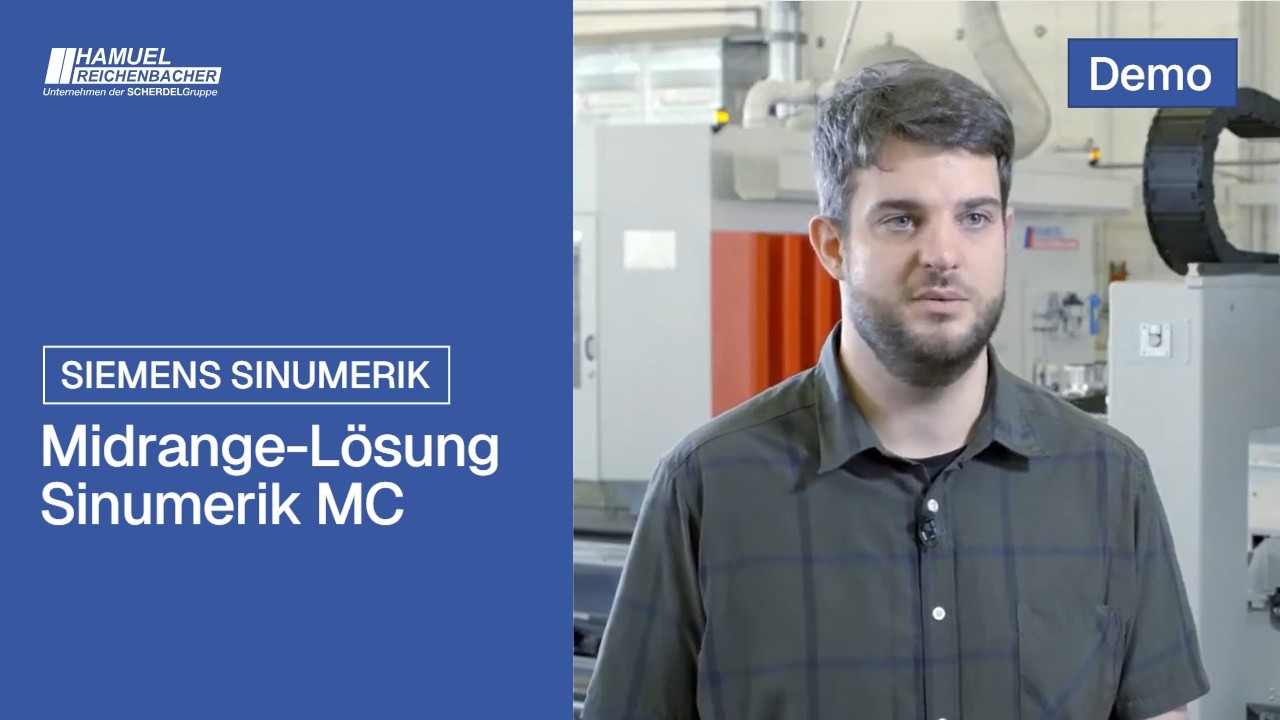 Midrange-Lösung für Bearbeitungszentren mit Sinumerik MC